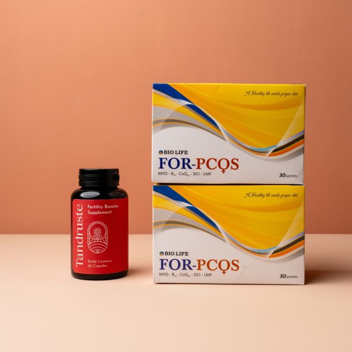 1 Organic Fertility Booster Supplement + 2 boxes PCOS