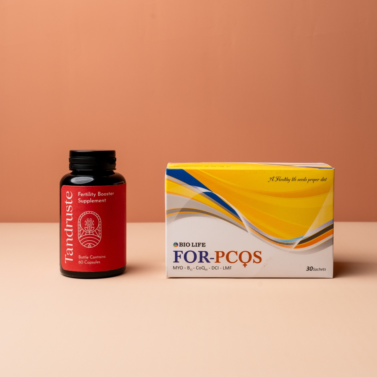 Hormone balance deal ( 1 pcos box + 1 fertlity booster )