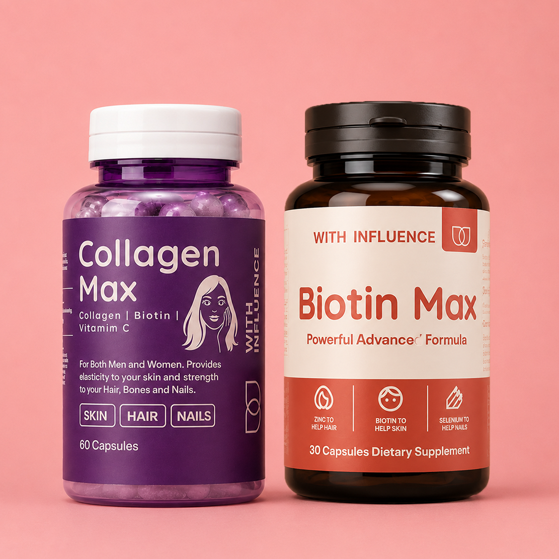 Biotin & Collagen Max (skin, hair, nails deal) On Sale