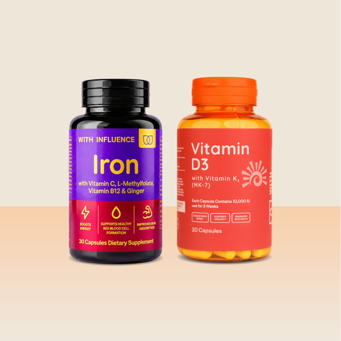 Extreme Hairfall Bundle (Iron & Vitamin D3)
