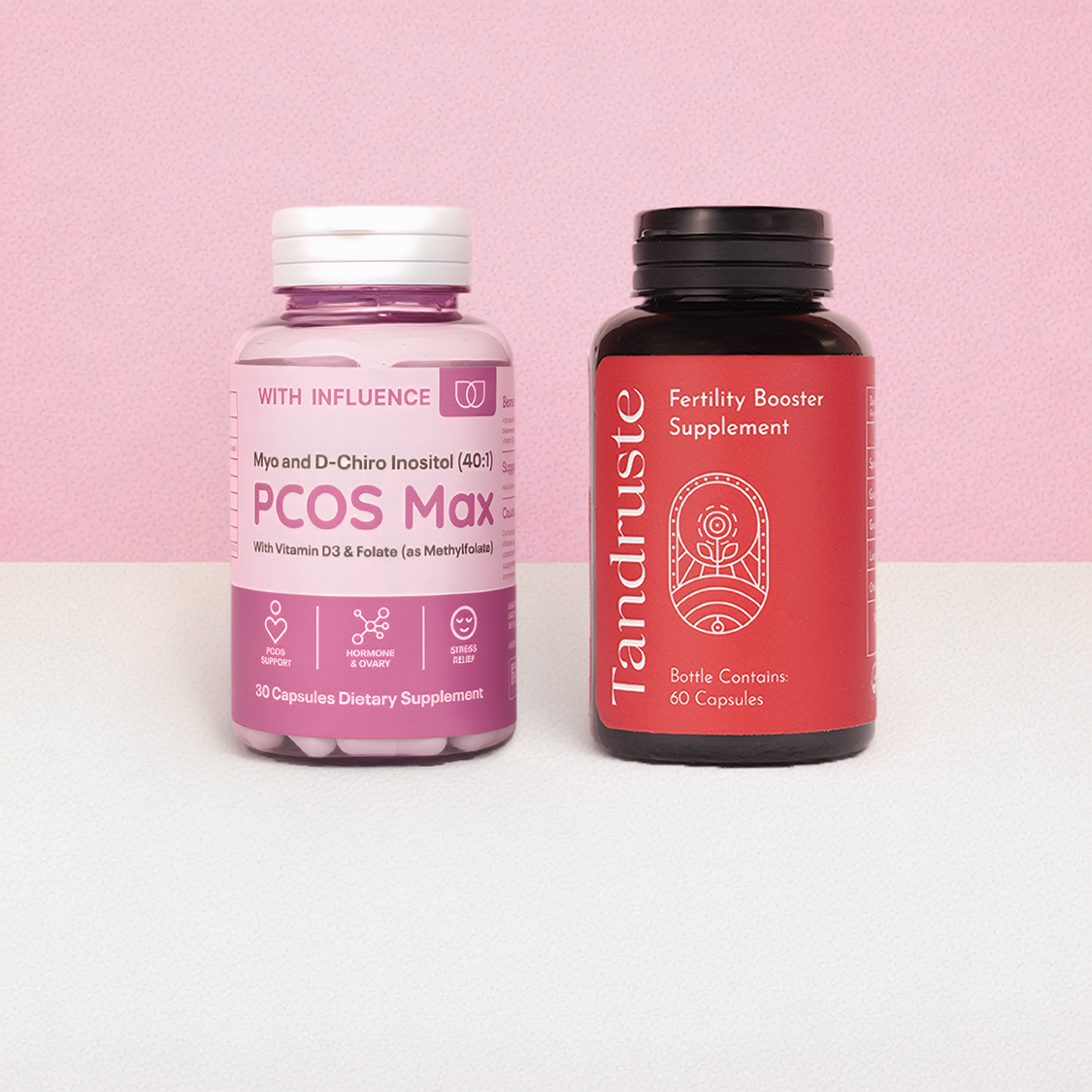 Hormone Balance Deal (1 PCOS Max 30 capsules + 1 Fertility Booster)