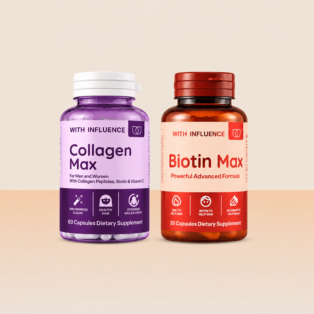 Hair, Skin & Nails Bundle (Collagen Max & Biotin Max)