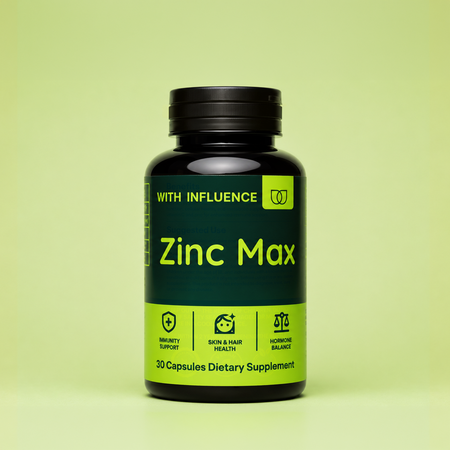 Zinc Max (fertility, acne,immunity)