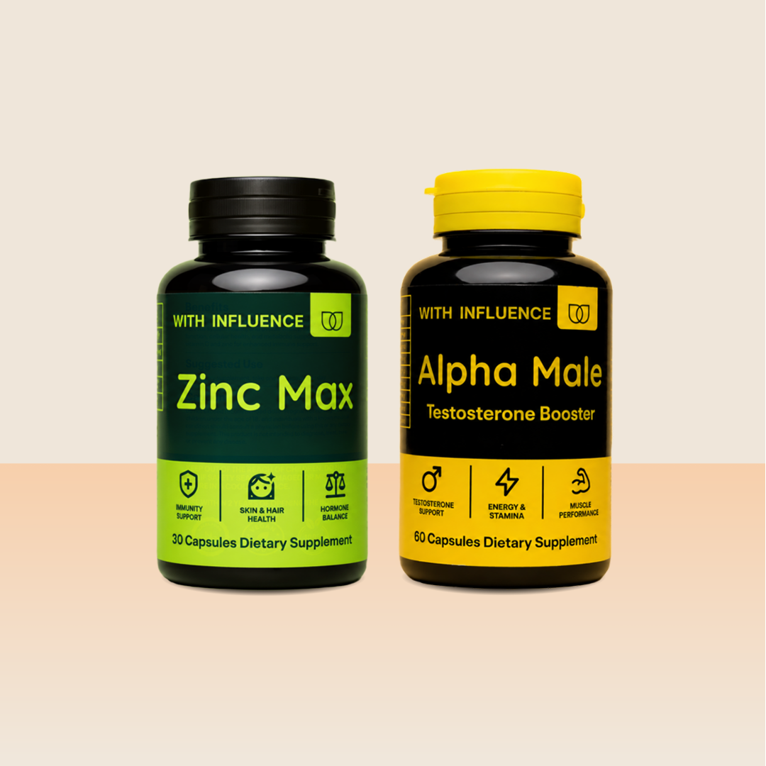 Men Health Bundle (Zinc Max & Alpha Male)