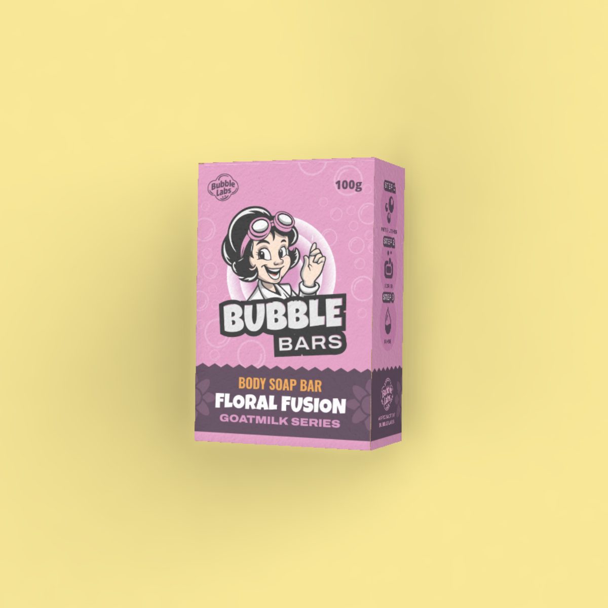 Floral Pink Soap
