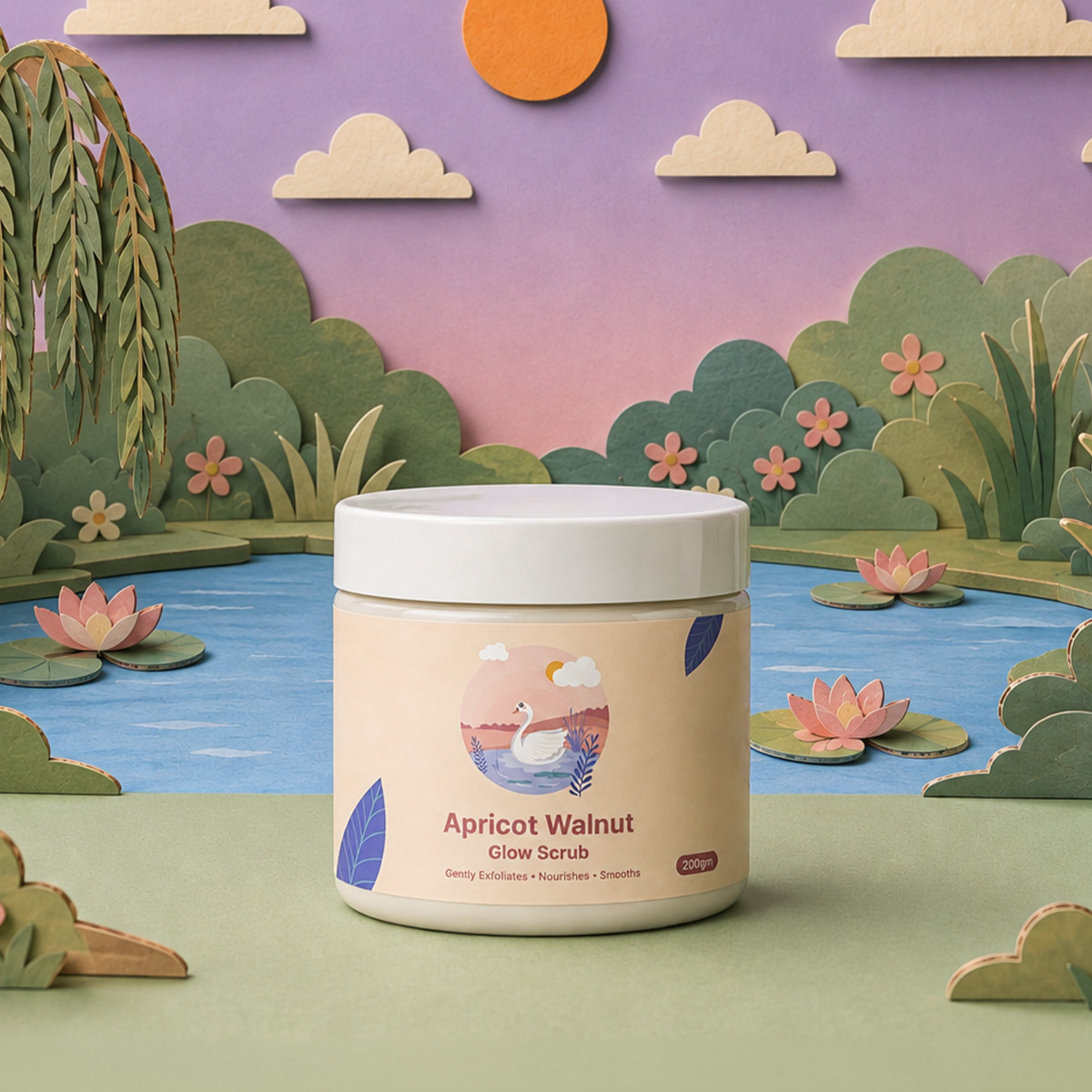 Apricot & Walnut Scrub (brightening & soft)