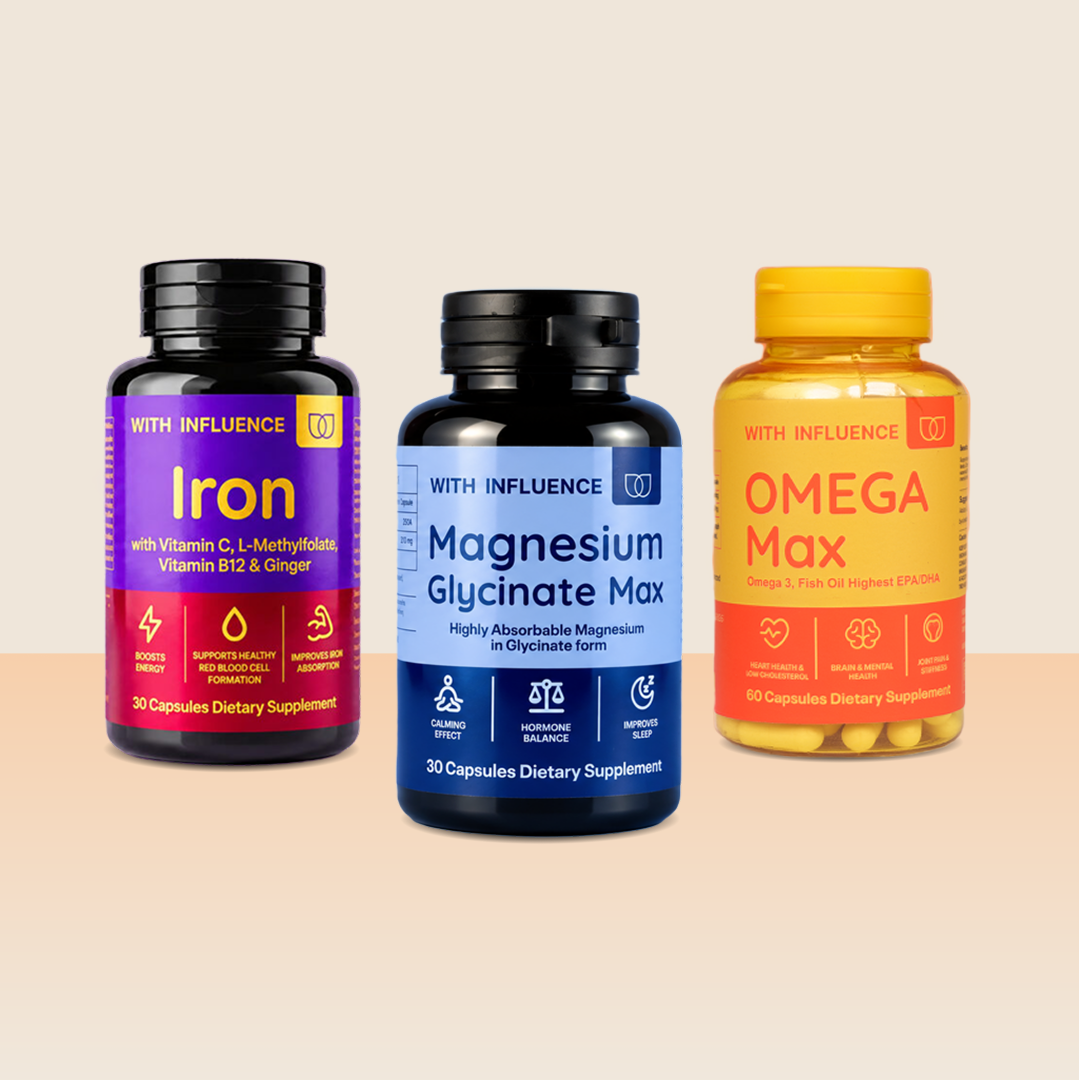 Daily Wellness Bundle (Iron, Magnesium & Omega Max)