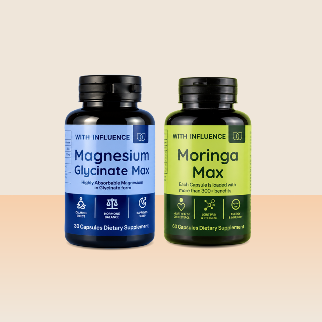 Energy & Calm Duo (Magnesium & Moringa Max)