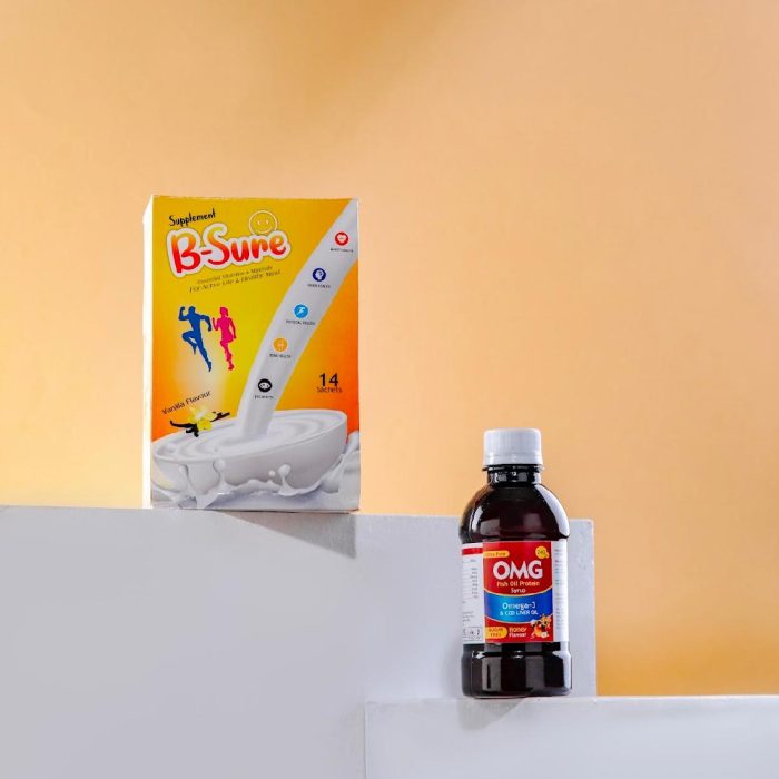 B-Sure Vanilla & OMG Syrup (weight gain deal)